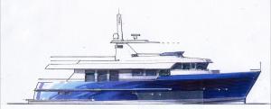 Expedition yacht 